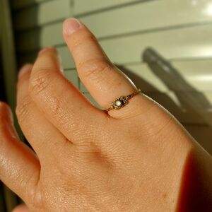 Dainty Brass Ring